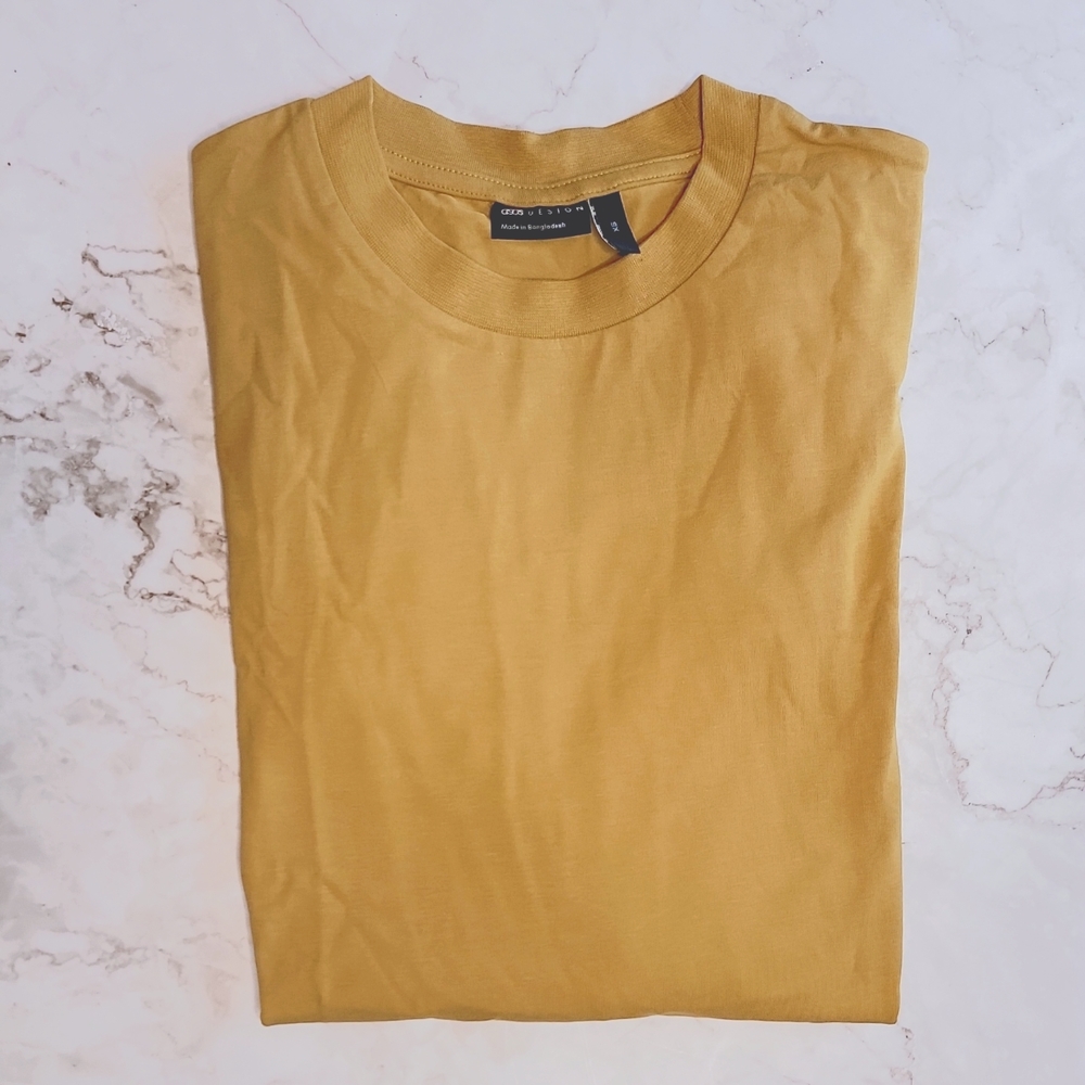 Mustard Yellow Asos Long Sleeve Tshirt XS
